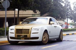 Rolls-Royce Ghost on Forgiato Wheels (Calibro-ECL) 2017 года